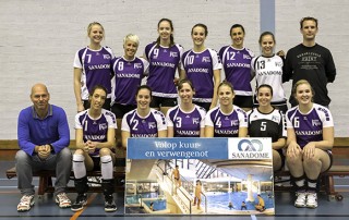 VoCASA volleybal Nijmegen Dames 1 2014-2015