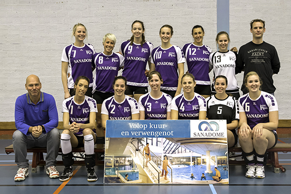 VoCASA volleybal Nijmegen Dames 1 2014-2015