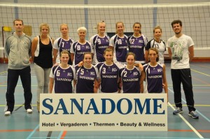VoCASA volleybal Nijmegen dames 1 2013-2014