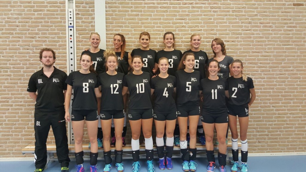 VoCASA Dames 1 - VoCASA volleybal Nijmegen 2016-2017