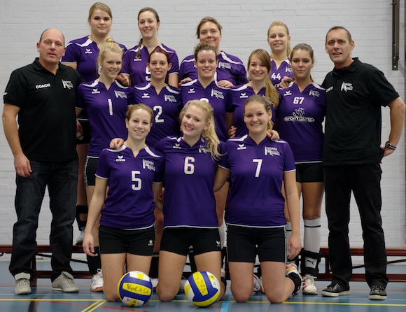 VoCASA volleybal Nijmegen dames 11 2012-2013
