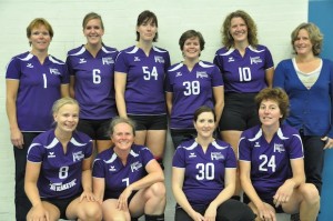 VoCASA volleybal Nijmegen dames 5 2012-2013