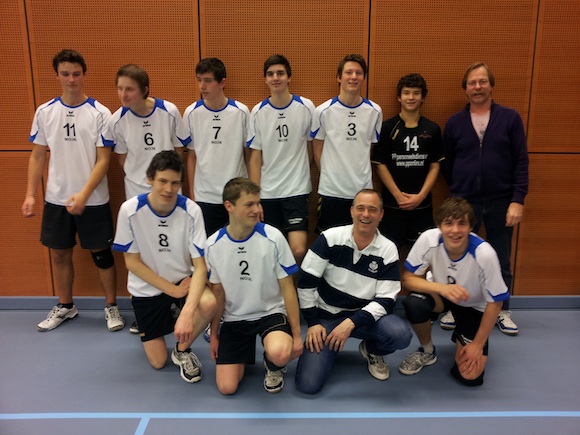 Jongens A Pegasus/VoCASA volleybal Nijmegen 2013