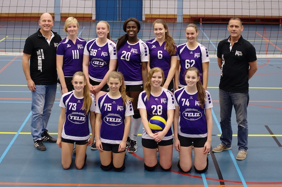 VoCASA volleybal Nijmegen Meisjes A2 2014-2015