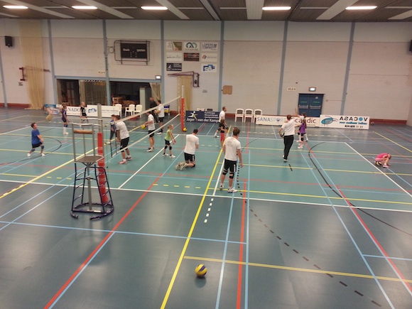 VoCASA volleybal Nijmegen clinic mini's