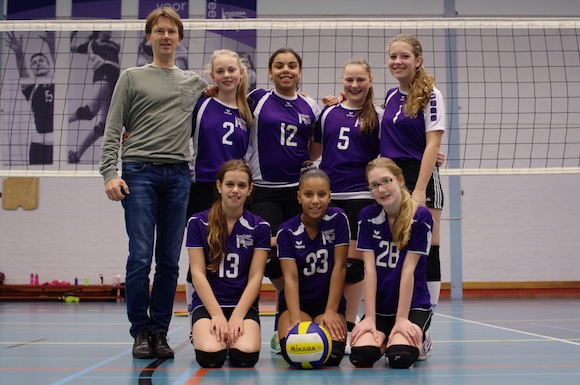VoCASA volleybal Nijmegen Meisjes C2 2014-2015