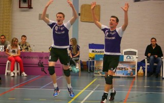 VoCASA volleybal Nijmegen Heren 1 - Sliedrecht Sport 2015-01-24