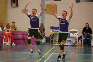 VoCASA volleybal Nijmegen Heren 1 - Sliedrecht Sport 2015-01-24