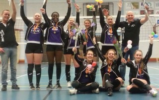 VoCASA volleybal Nijmegen Meisjes A2 kampioen