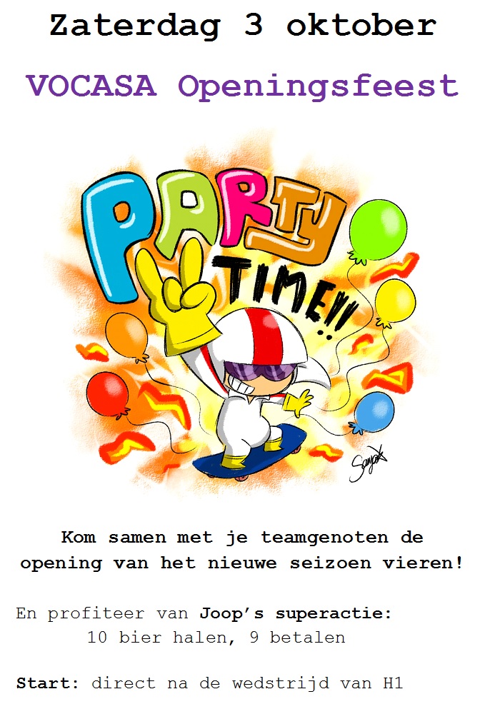 Openingsfeest 3 okt2015