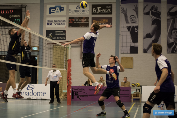 VoCASA Heren 1 | VoCASA volleybal Nijmegen | foto Jeroen van Bergen (nul412.nl)