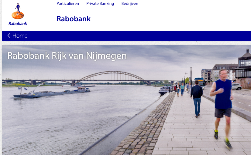 VoCASA sponsor Rabobank Rijk van Nijmegen