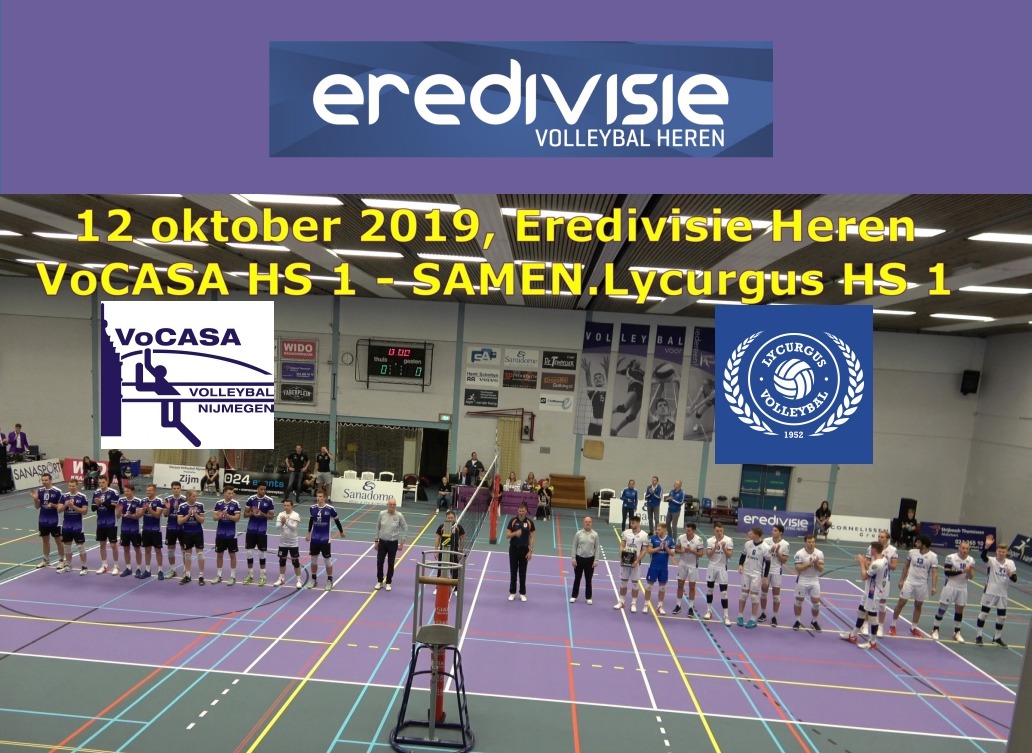 Introshot V0CASA - Lycurgus 12 okt 2019