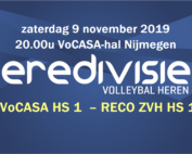 9 nov 20.00u VoCASA Heren 1 – RECO ZVH H1