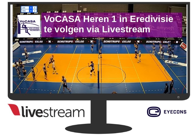 Sui Regelmatig slaaf VoCASA H1 - Sliedrecht Sport (livestream - VoCASA volleybal Nijmegen