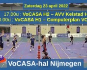 23 april Topdivisie en Eredivisie Volleybal Heren in Nijmegen