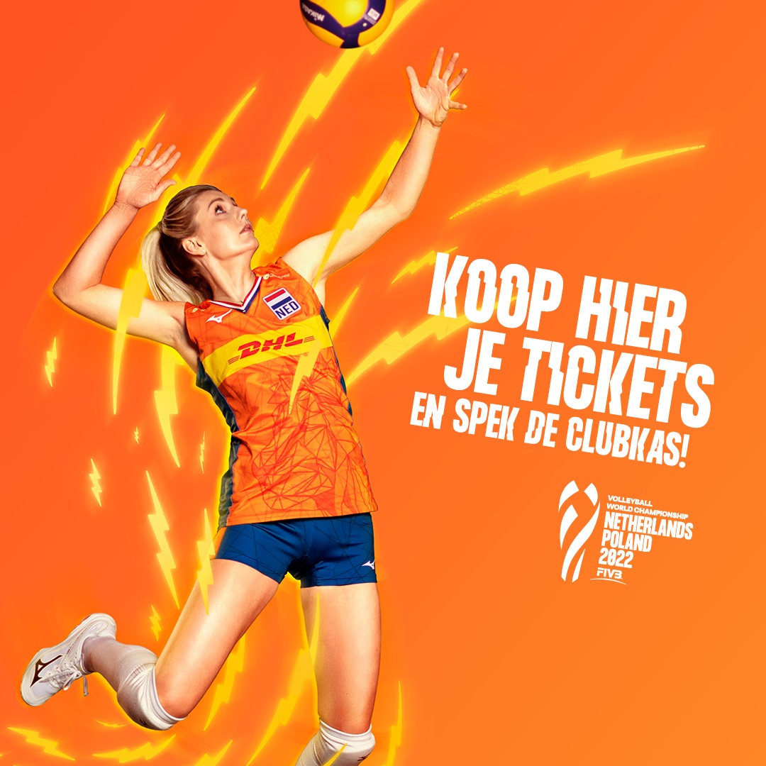 Met pensioen gaan kapsel twaalf WK Volleybal Vrouwen 2022 (23 sep t/m 15 okt). Koop tickets via VoCASA -  VoCASA volleybal Nijmegen