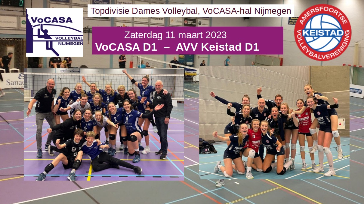 Rood vriendschap zelfmoord kom kijken VoCASA D1 - Keistad (11 maart 17.00u) - VoCASA volleybal Nijmegen