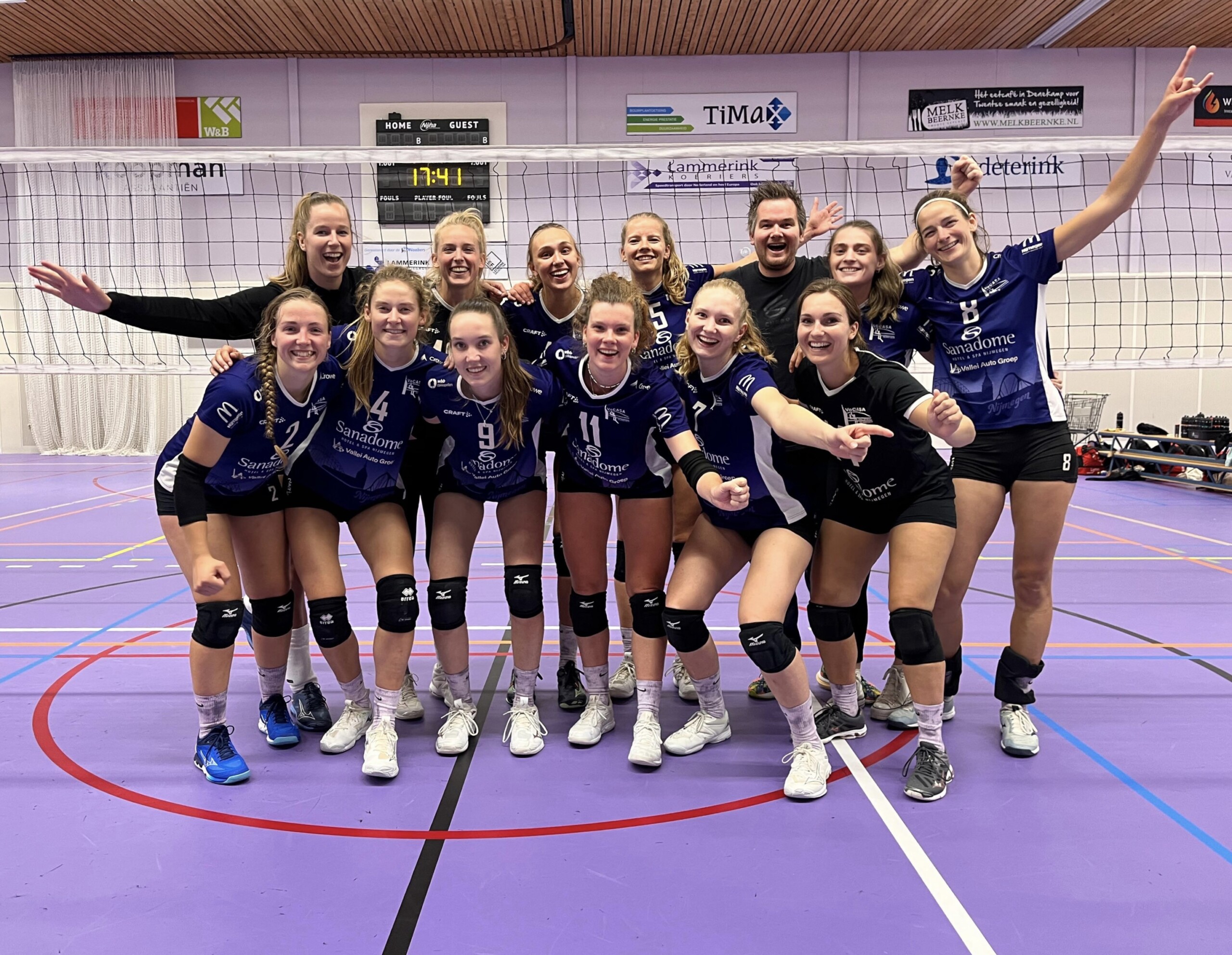 VoCASA Dames 1, seizoen 2024-2025